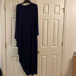 Livd dress navy blue maxi